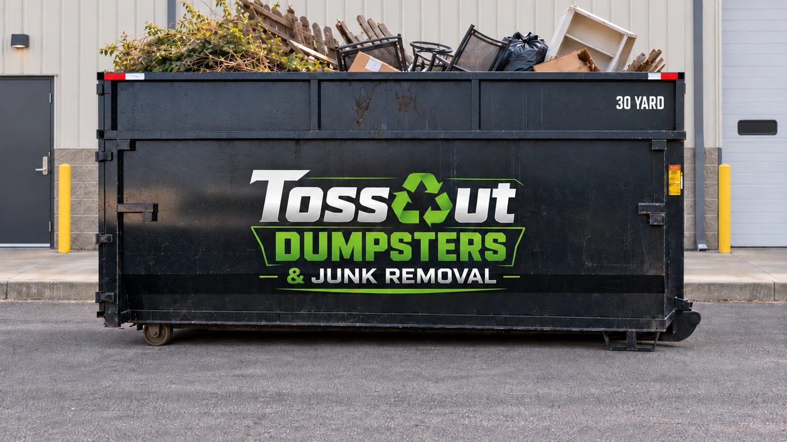 Toss Out Junk Removal owner and crew